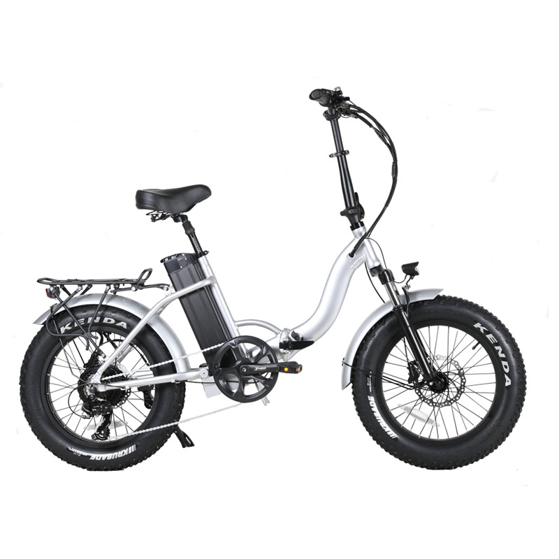 36V 500W 10.4Ah FAT S Electric Folding Bike with rack