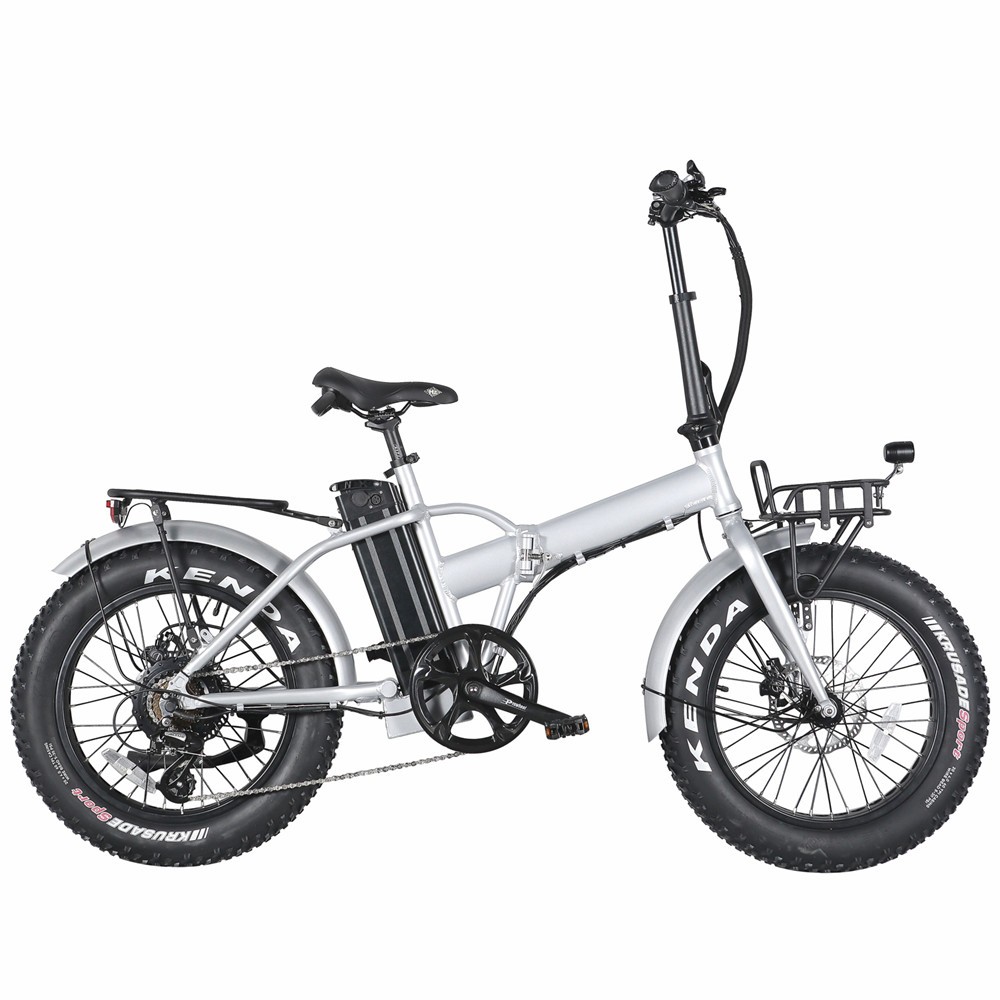 36V 500W 10.4AH Moka Electric Folding Bike with basket